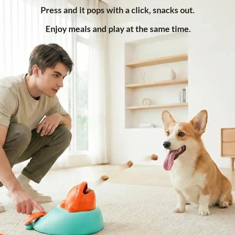 Interactive Dog Puzzle Toys IQ Treat Ball Slow Feeder Pet Training Food Dispenser Funny Feeding Machine for Dogs Cats Puppy Toy