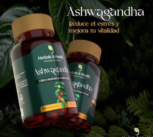 Ashwagandha Natural – Suplemento para el Estrés y Energía
