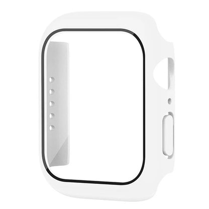 Glass+Cover For Apple Watch case 11 10 9 8 7 6 SE 5 Accessorie Screen Protector Apple iWatch serie 44mm 40mm 41mm 45mm 42mm 46mm