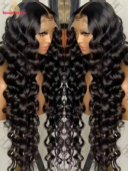 40 Inch Loose Deep Wave 13x6 Hd Lace Frontal wigs Human Hair Wig Brazilian Loose Wave 13x4 Lace Front Human Hair wig For Women