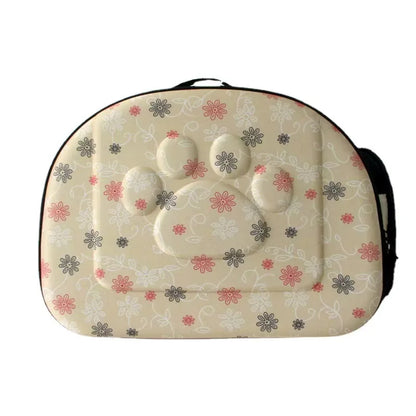 Portable pet travel bag, breathable, foldable, handheld, suitable for dogs and cats