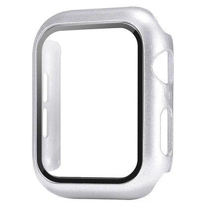 Glass+Cover For Apple Watch case 11 10 9 8 7 6 SE 5 Accessorie Screen Protector Apple iWatch serie 44mm 40mm 41mm 45mm 42mm 46mm