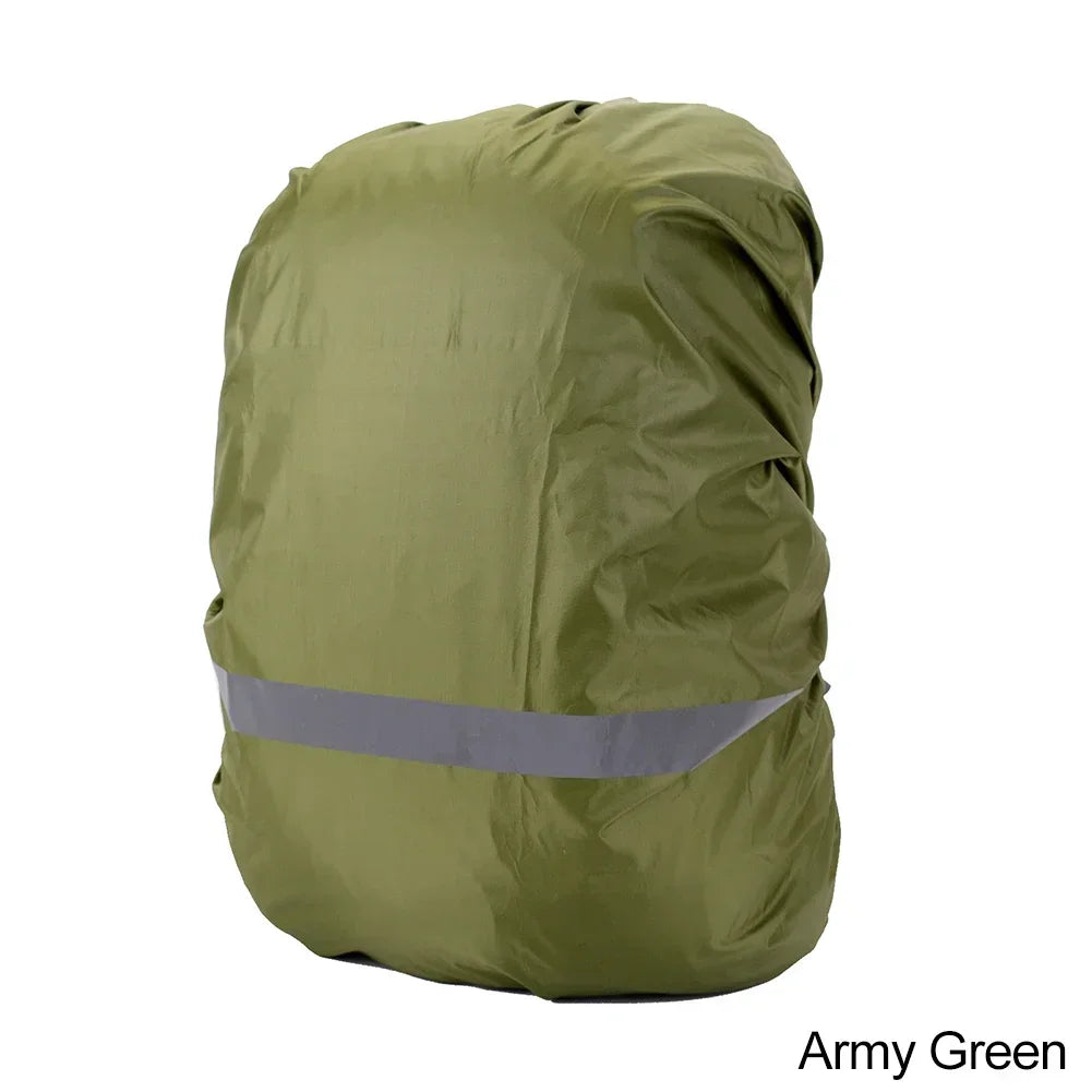 8-70L Reflective Backpack Rain Cover Outdoor Cycling Hiking Climbing Bag Cover Waterproof Rain Cover For Backpack  rucksack