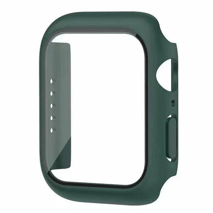 Glass+Cover For Apple Watch case 11 10 9 8 7 6 SE 5 Accessorie Screen Protector Apple iWatch serie 44mm 40mm 41mm 45mm 42mm 46mm