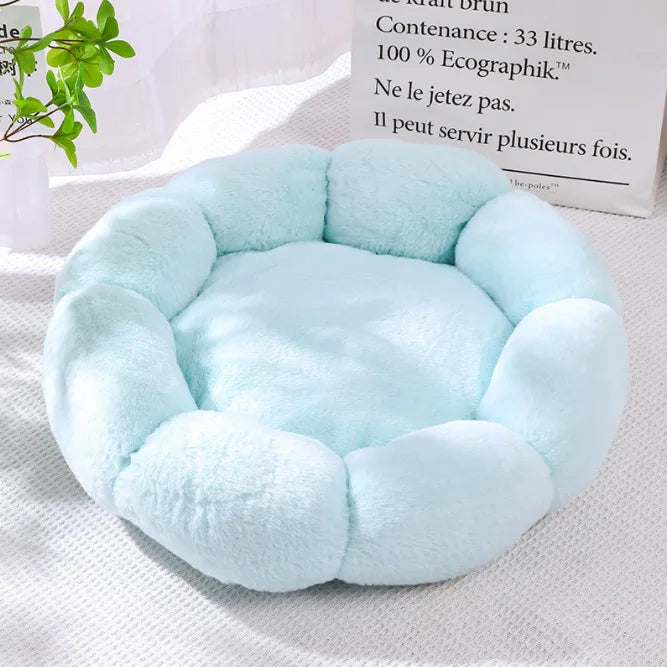 Pet Bed Washable Plush Dog Cat Mat Orthopedic Cuddle Cushion for Puppy Kitten Pet Supplies