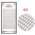 Abonnie Wide Premade Fan Lash Extensions Volume Fans Lashes 3d/4d/5d/6d Long Stem Volume Fan Professional Eyelashes Extensions