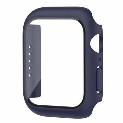 Glass+Cover For Apple Watch case 11 10 9 8 7 6 SE 5 Accessorie Screen Protector Apple iWatch serie 44mm 40mm 41mm 45mm 42mm 46mm