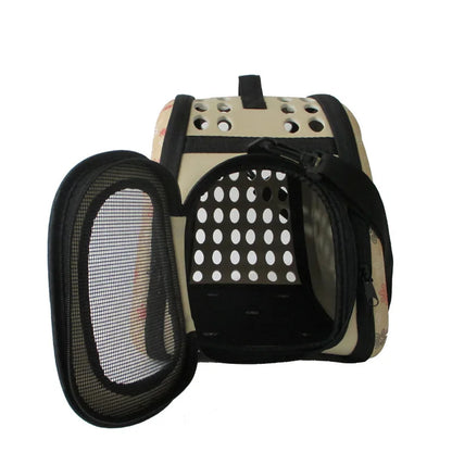 Portable pet travel bag, breathable, foldable, handheld, suitable for dogs and cats
