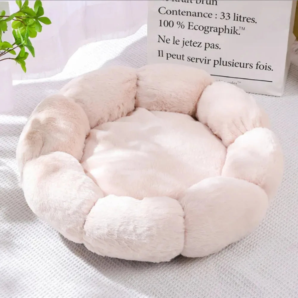 Pet Bed Washable Plush Dog Cat Mat Orthopedic Cuddle Cushion for Puppy Kitten Pet Supplies