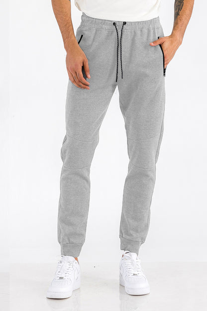 Pantalón Deportivo de Algodón Jaspeado J111 – Cómodo y Flexible